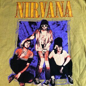 NWOT: Officially Licensed Nirvana Graphic T-Shirt Unisex Size Large